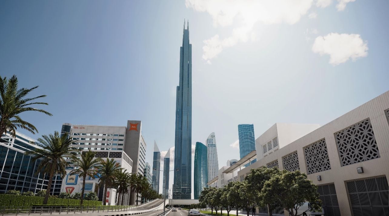 Burj Azizi — utcaszintű látványterv